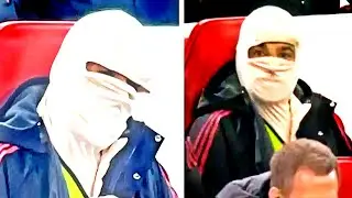 😳 Mo Salah Covers Up on Liverpool Bench During Sunderland Clash 🔥