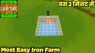 Most Easy Iron Farm in Crafting and Building | Crafting and Building Iron Farm