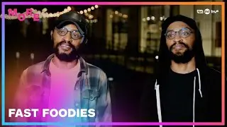 The Lucas Brothers Toss Dough For Domino&rsquo;s Pizza (Clip) | Fast Foodies | MORE