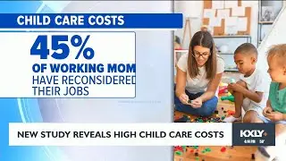 New study reveals high child care cost