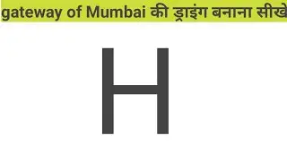 How to draw Gateway of India Mumbai step by step easy 2021