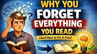 Why You Forget Everything You Read (And How to Fix It Fast)