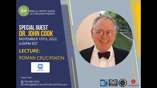 Exposition and Crucifixion in Antiquity with Dr. John Cook.