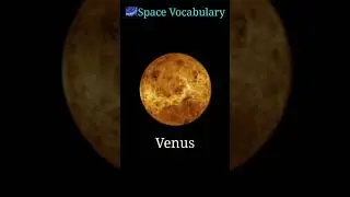 space vocabulary in english for toddlers/ space/ vocabulary of space in english #space #solar#shorts