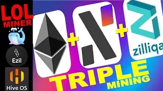 C&oacute;mo Minar ALEPHIUM + ETH + ZIL con LOLminer Tutorial Espa&ntilde;ol TRIPLE MINING ETH + ZILLIQA + ALPH
