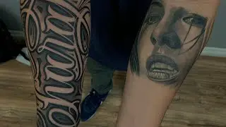 Lettering Tattoo Timelapse