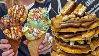 FANCY FOOD CREATIONS ICE CREAM | Best Sweets  | Food in Loop