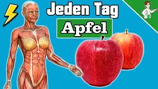 Diese ERSTAUNLICHEN Dinge passieren, wenn du täglich 1 Apfel isst 🍎⚡️