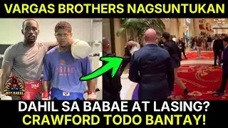 Suntukan Ng Vargas Brothers Sa HOTEL Dahil Sa Babae? Crawford Todo Bantay Kay Stevenson