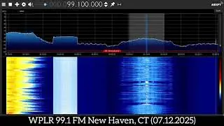 WPLR 99.1 FM New Haven, CT (07.12.2025)