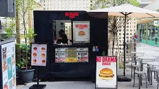 Cafe Vlog Burger Street Food Thailand Bangkok Style Easy Minimal deign ideas eat guide