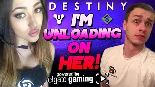 I'm Unloading on HER! | Destiny Crota's End Raid Funny Moments