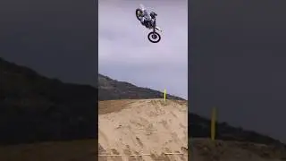 Haiden Deegan blows past Levi Kitchen for the first moto WIN