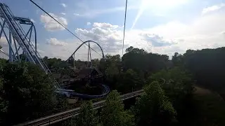 BEST AERIAL VIEWS OF BUSCH GARDENS WILLIAMSBURG: AERONAUT SKYRIDE FULL LOOP #skyride #buschgardens