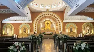 Shrine of St. Th&egrave;r&eacute;se Altar Retablo Renovation