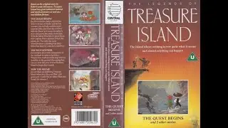 The Legends of Treasure Island: The Quest Begins and 2 Other Stories (1993, UK) (HOMEMADE VHS)