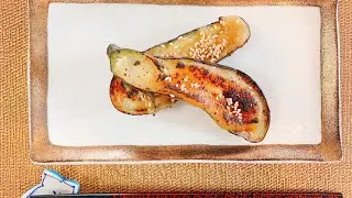 【Easy】Grilled eggplant with sweet miso sauce (nasudengaku) by Japanese Lady