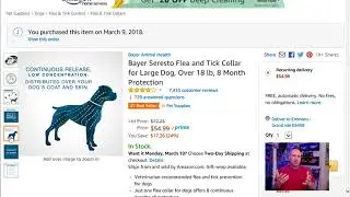 Tarkis ZOne Review: Bayer Seresto Flea and Tick Collar for Large Dog, Over 18 lb, 8 Month Protection