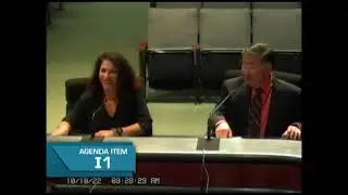 October 18, 2022 BOE Board Meeting