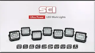 SCI-Ultra Power LED Work Lights(EN)
