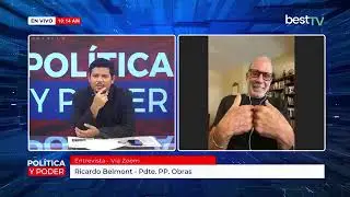 Ricardo Belmont en carrera!!! OBRAS participar&aacute; en elecciones presidenciales 2026