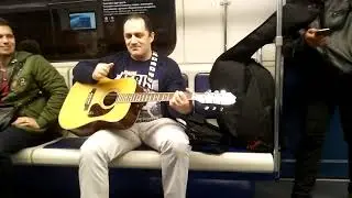Поплачь о нём! Спели под гитару в вагоне метро! Алексей Лазарев ALLSTARBAND VID 20190421 01:23