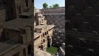 The beautiful Abhaneri Stepwell in Rajasthan, India
