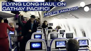 CATHAY PACIFIC BOEING 777 300ER ECONOMY CLASS CX278 CDG-HKG