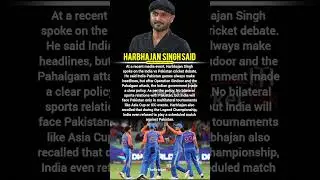 Harbhajan Singh on India Pakistan cricket #harbhajansingh  #indvspak #asiacup2025