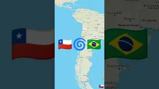 Distance between Chile to Brazila Brazil #automobile #news #military #europeancapital