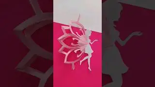 How to make a fairy hanging with paper/craft/diy/idea#youtubeshorts#shortsfeed#shorts