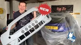 Fiesta ST180 build Custom smooth front bumper part 1