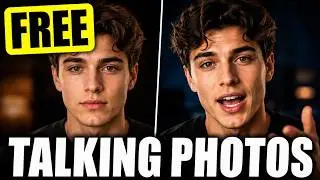 This FREE AI Makes Any Photo Talk (Voice + Lip Sync)