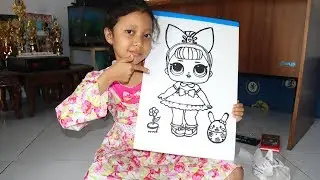 Novelian Mewarnai Boneka LOL