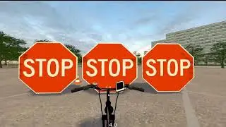 VR Bike (French) - D&eacute;monstration du v&eacute;lo en r&eacute;alit&eacute; virtuelle