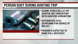 One injured in hunting accident in Anderson County