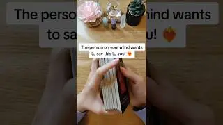 The Person On Your Mind Wants To Say This To You! ❤️&zwj;🔥 #shorts #tarotreading
