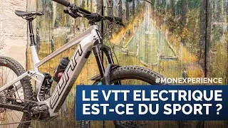 #monexperience : le VTT &eacute;lectrique est-ce du sport ?