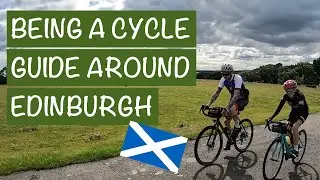 Being a cycle guide around Edinburgh
