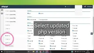 Update wordpress php version from php 7.2 to php 7.4 | simply one click