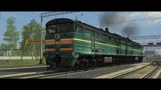 TSC | 2ТЭ10М-0868 | Маневрово-сборные работы на ст. Северный пар Орел и перегон на ст. Чернь