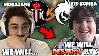 Mobazane's Respond To Kidbomda Saying They Will Destroy BTK On MSC.