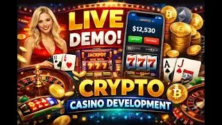 Crypto Casino Development Showcase &mdash; Complete Live Demo for Investors