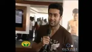 Actor Suriya on O2 Health Studio