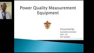 Power quality measurement equipments