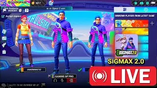 FREE FIRE LITE ( SIGMAX 2.0 ) GAME LIVE 2025 NEW UPDATES