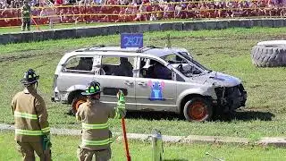 Forest Fair Demolition Derby 2023 Powder Puff