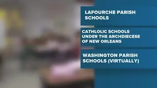 Snow day for many students as schools close or delay across southeast Louisiana