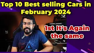 Top 10 best selling cars in February 2024 | Again the place is been taken by 😃 #top10