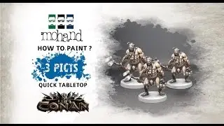 How to paint Pack de Pict ! Tabletop Conan